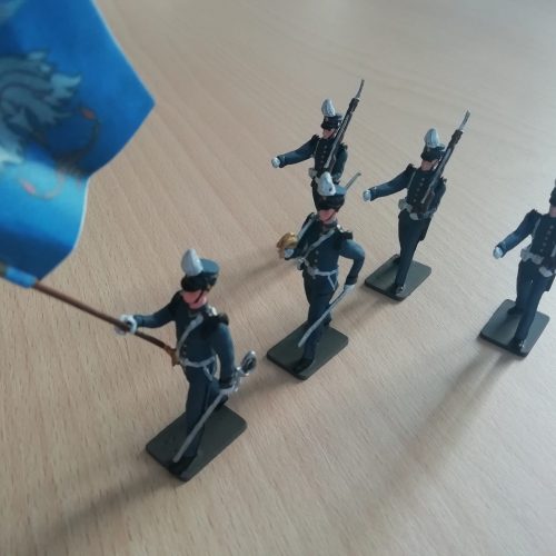 Conjunto 5 miniaturas com Guião