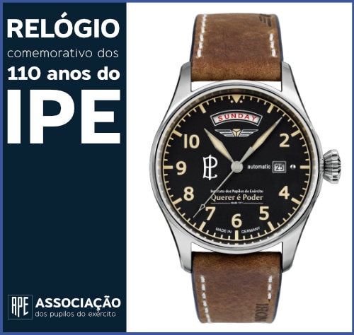 Relógio comemorativo dos 110 anos do IPE